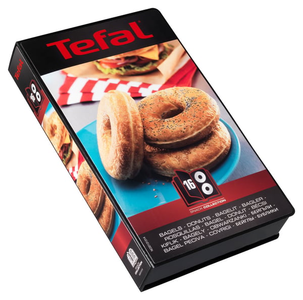 Tefal Snack Collection -paistolevyt: 16 BagelsTefal Snack Collection -paistolevyt: 16 Bagels