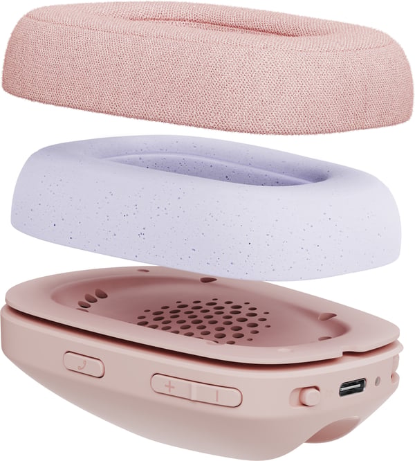 Logitech Zone Vibe 100 -trådløse høretelefoner, rosa