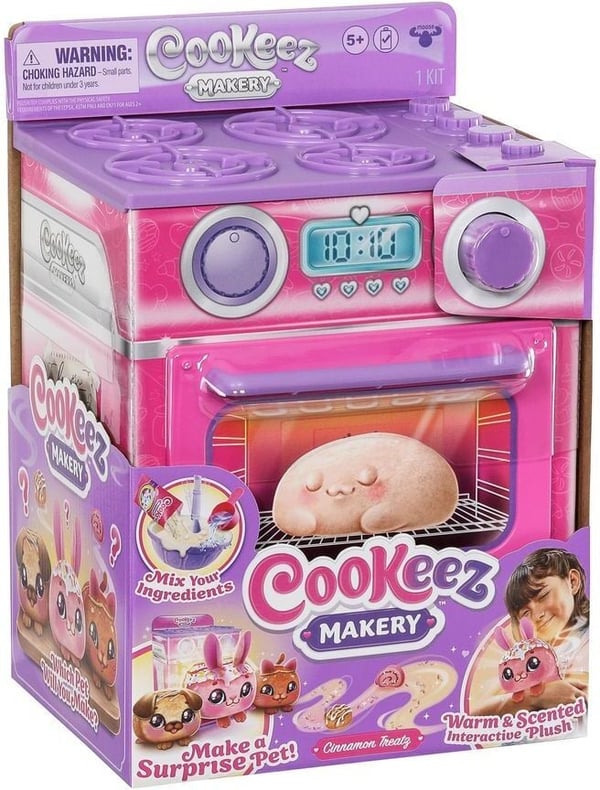 Cookeez Makery - pizzabageovn og mysterieplushie, kanel.
