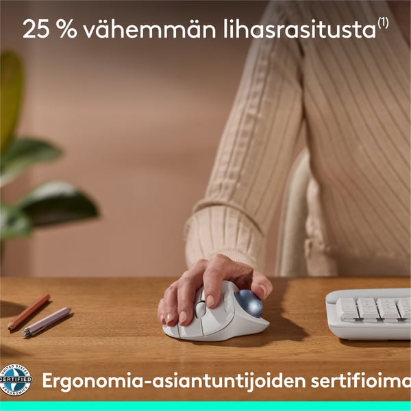 Logitech Ergo M575S -pallmus