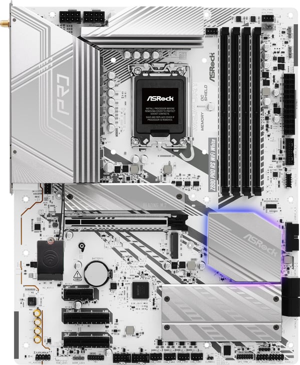 ASRock Z890 PRO RS WIFI HVID ATX-moderkort