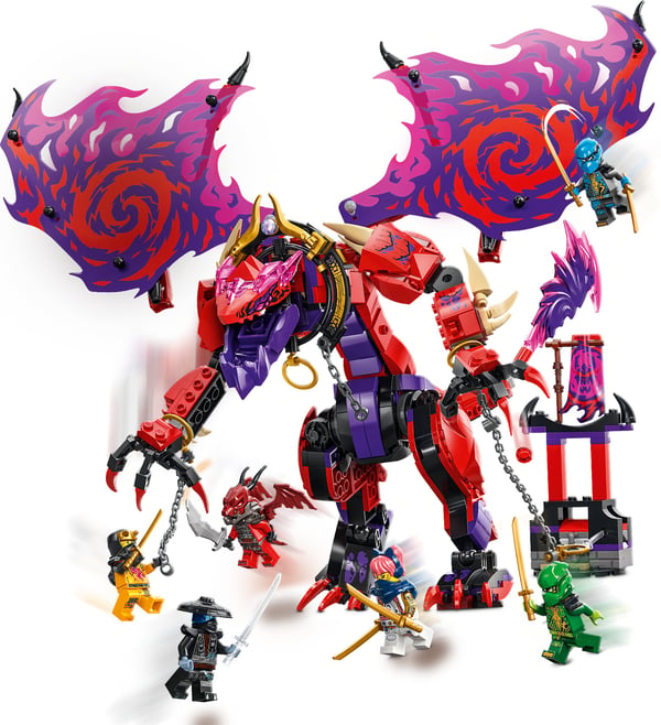 LEGO NINJAGO 71832 – Kaosdragen Thunderfang