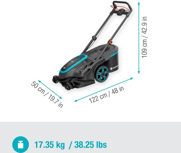 Gardena PowerMax Duo 46/36V P4A batteridriven gräsklippare