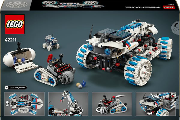 LEGO Technic 42211 - Lunar Outpost rymdmotordriven terrängfordon