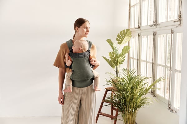 BabyBjörn Harmony 3D Mesh bärsele, Mörkgrön