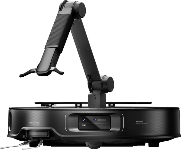 Roborock Saros Z70 robotdammsugare med dockningsstation, silver