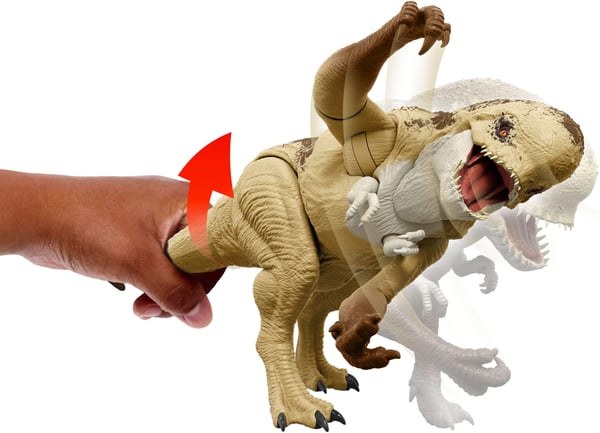 Jurassic World Rebirth Skurk-dinosaurie med ljud