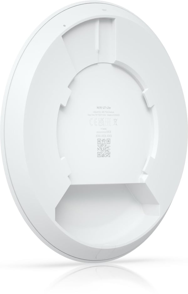 Ubiquiti U7 Lite Wi-Fi 7 basstation med PoE-stöd