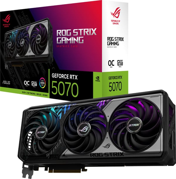 Asus ROG-STRIX-RTX5070-O12G-GAMING grafikkort