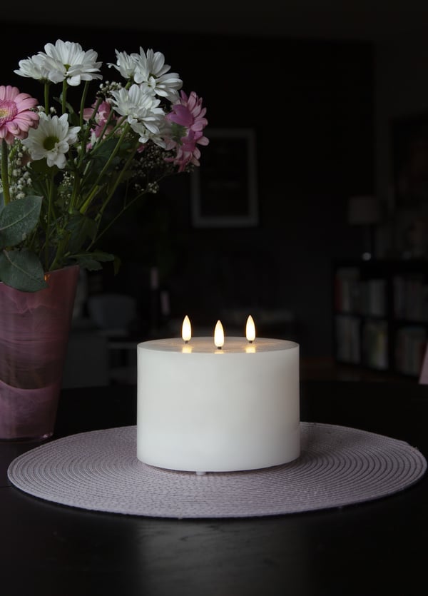 Star Trading Flamme LED-bordsljus, 13 cm