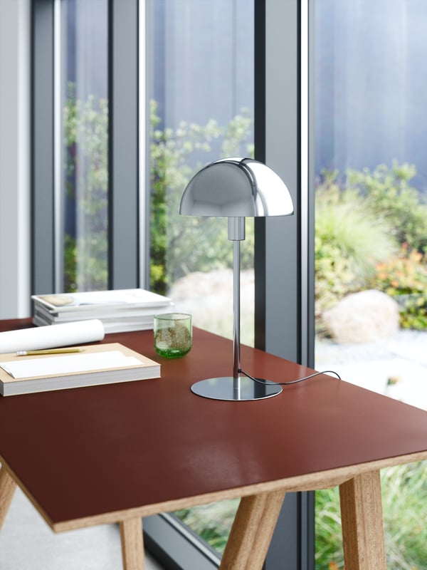 Nordlux Ellen 20 bordslampa, krom