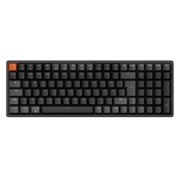 Keychron K4v3 RGB Hot Swap 96% mekaniskt tangentbord, Keychron Super Brown-omkopplare