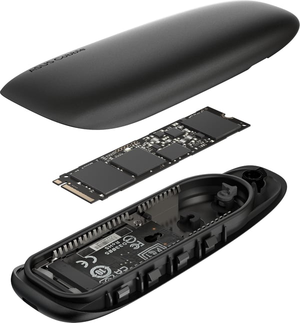Asus Cobble SSD-fodral, svart