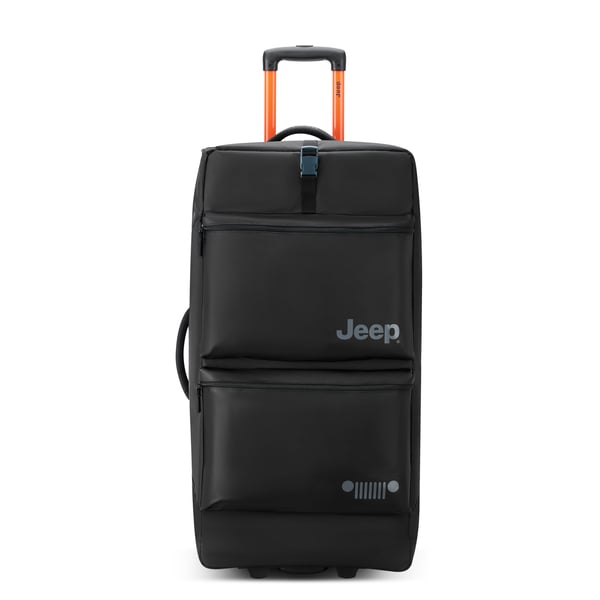 Delsey Jeep JS006B Trolley Duffle resväska, 82 cm, svart