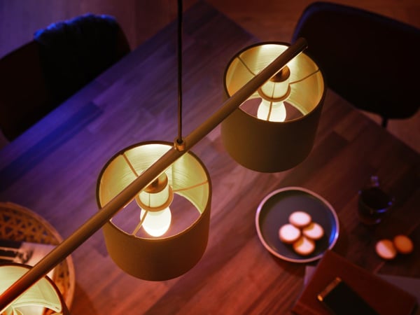 Philips Hue -LED-smartlampa multipack, BT, White, E14, ljusstakensformad, 2 st förpackning