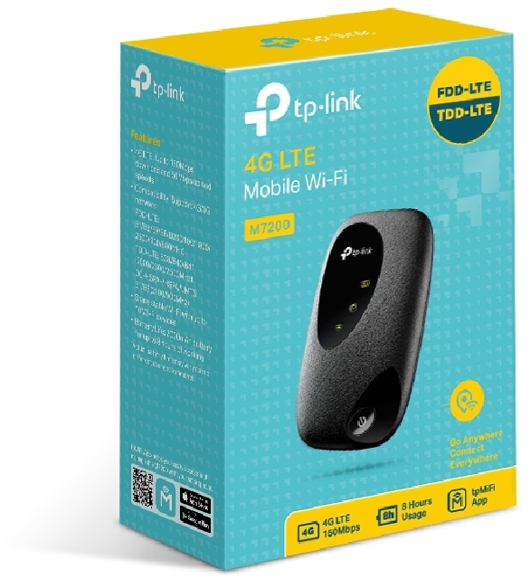 TP-LINK M7200 LTE-modem och WiFi-accesspunkt