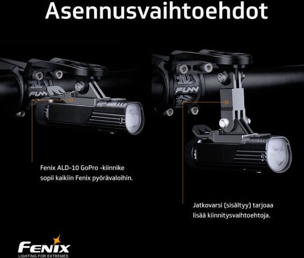 Fenix ALD-10 GoPro cykelmontering