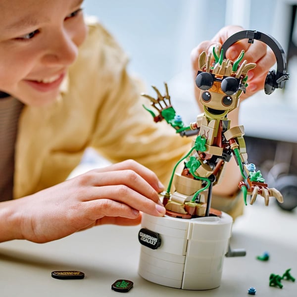 LEGO Marvel Dansande Groot Byggbar animerad leksak 76297