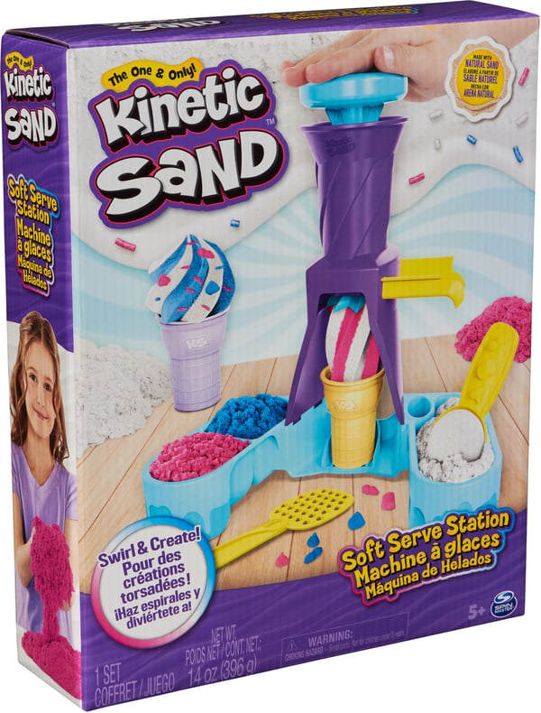 Kinetic Sand Soft Serve Station - glassleksakset