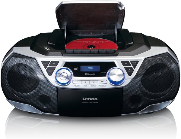 Lenco SCD-720 BoomBlaster, silver