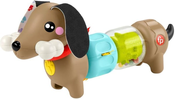 Fisher-Price Click & Spin Activity Pup - babys aktivitetslegetøj