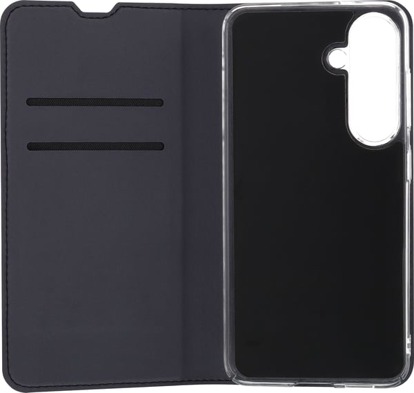 FoneKit BookCase-skyddsfodral, Samsung Galaxy S25, svart