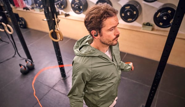 Philips GO TAA6709BK/00 trådløse sportshøretelefoner