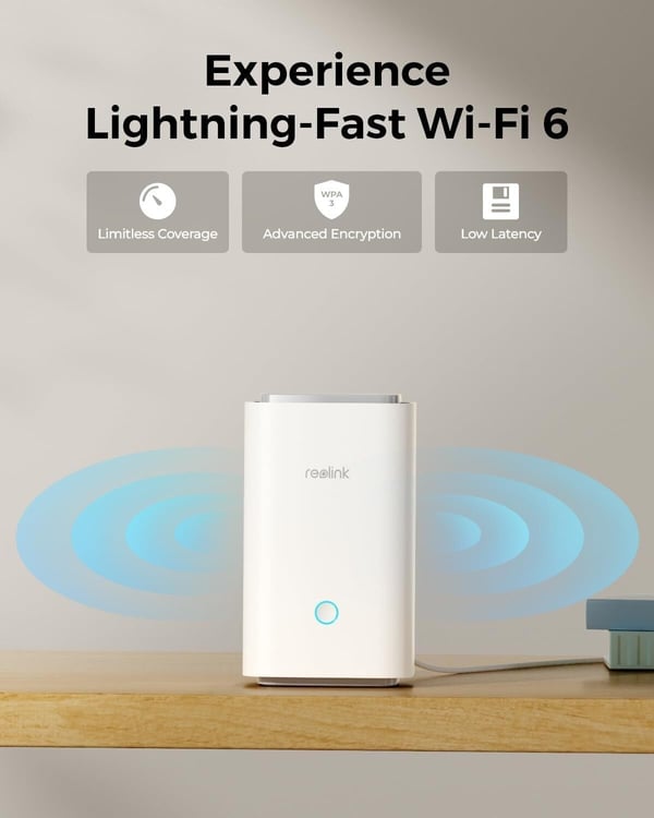 Reolink Home Hub WiFi 6 centralenhed til overvågningskameraer