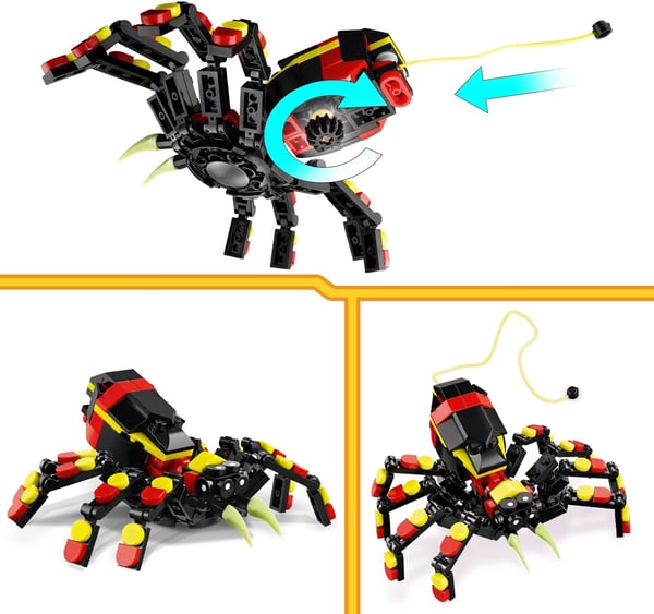 LEGO Creator 31159 – Vilde Dyr: fantastisk edderkop