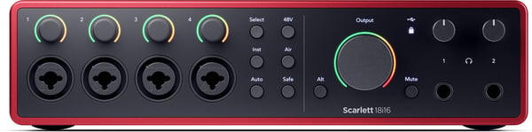 Focusrite Scarlett 18i16 (4:e gen) ljudkort