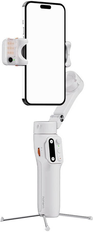 HOHEM iSteady V3 AI Kit gimbal til mobiltelefon, hvid