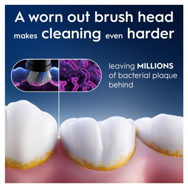 Oral-B iO Gentle Care -ersättningsborstar, 2 st