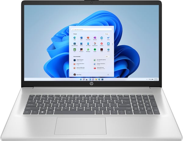 HP Laptop 17-cn3014no 17,3 bärbar dator, silver (CF9U0EA)