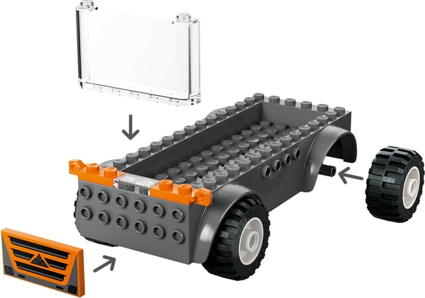 LEGO City Great Vehicles 60491 Motorcykeltransportbil