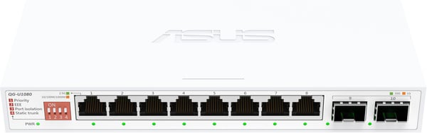 ASUS QG-U1080 10-portars switch