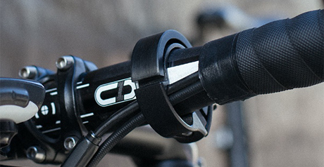 Knog Oi cykelklokke, stor, sort