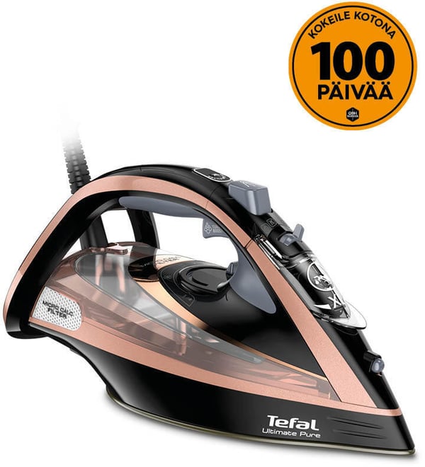 Tefal FV9845E0 Ultimate Pure Rosé - dampstrygejern