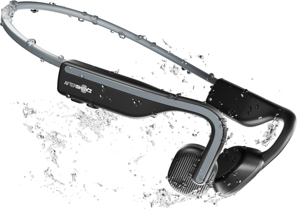 Shokz OpenMove -benledningshörlurar, Slate Grey