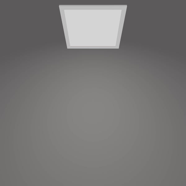 Philips Panel LED CL560 - loftlampe, kvadratisk, hvid, 1200 lm, 4000K