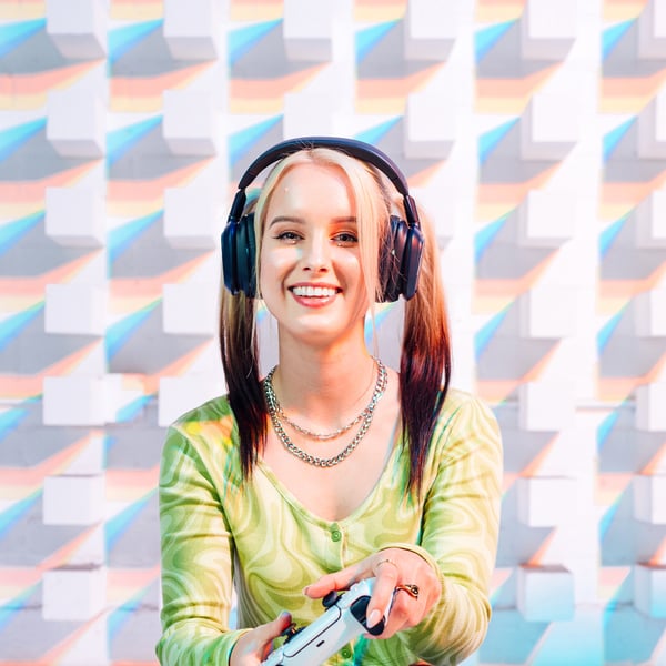 Logitech G Astro A30 Trådløse PlayStation/PC -headset, marinblå