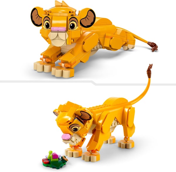 LEGO Disney Lejonungen Simba Rolig presentidé 43243