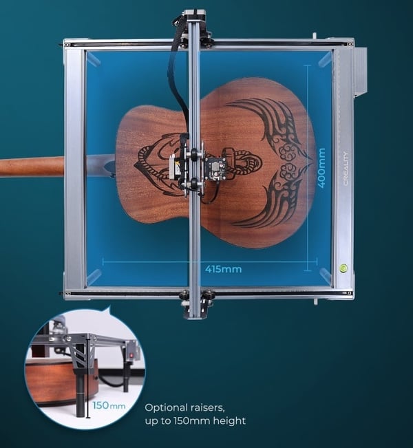 Creality Laser Falcon Engraver-10W -lasergravør