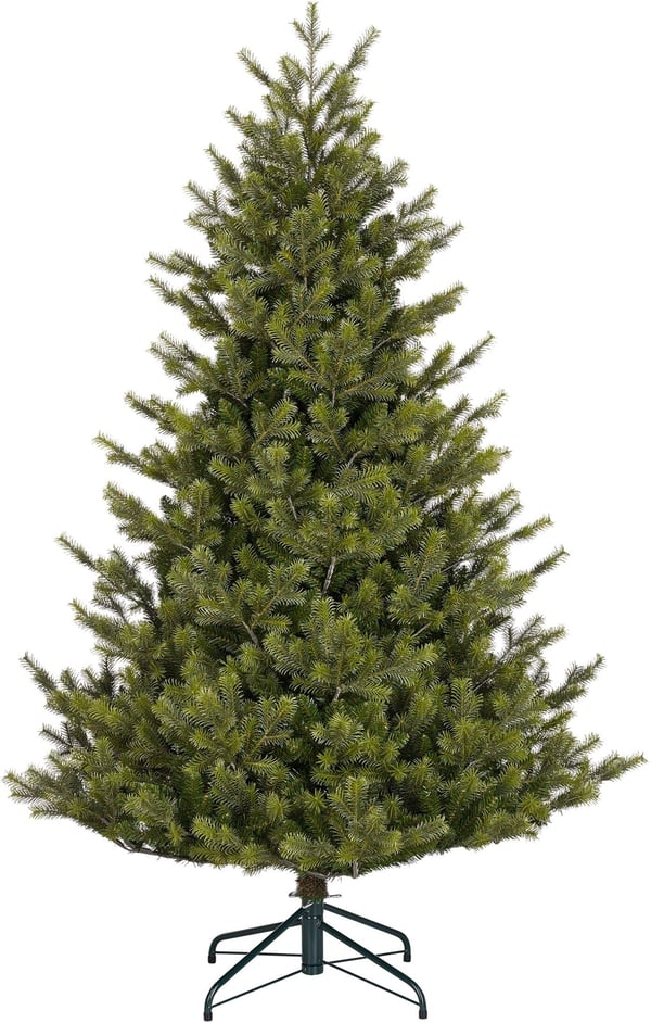 Enne Noble fir äkta utseende julgran, 215 cm, grön