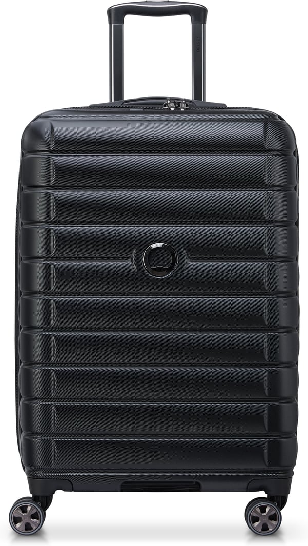 Delsey Shadow 5.0 Expandable 66 cm resväska, svart