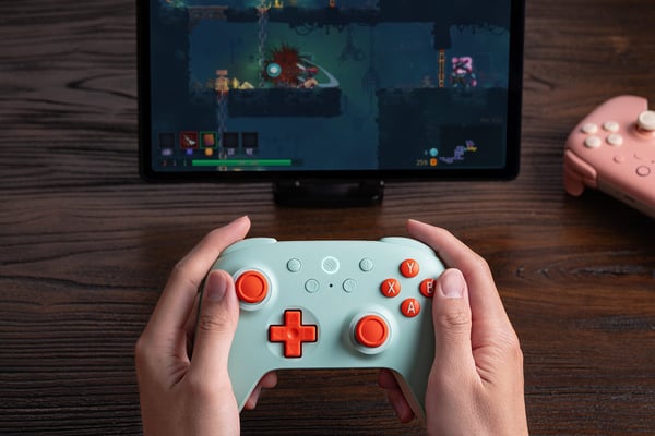 8BitDo Ultimate 2C Wireless Pad - trådløs spillekontrol, mint, PC / Android