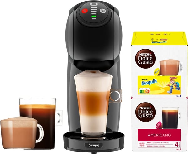Dolce Gusto Genio S Family pack -kapselmaskin, svart