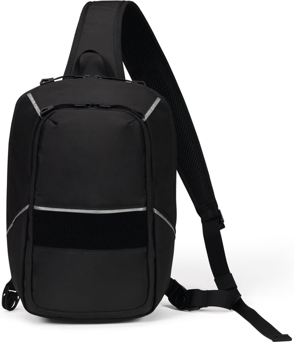Dicota Sling Bag Reflective -axelväska, svart