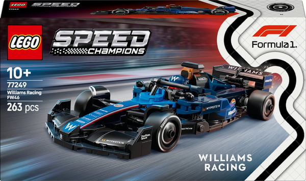 LEGO Speed Champions 77249 – Williams Racing FW46 F1® -tävla bil