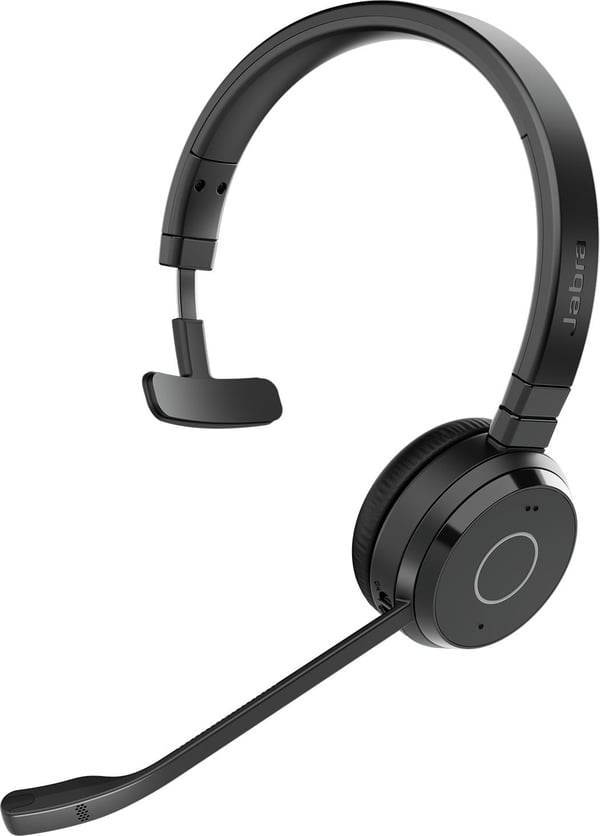 Jabra Evolve 65 TE Bluetooth-headsetmikrofon, UC, USB-A, Mono