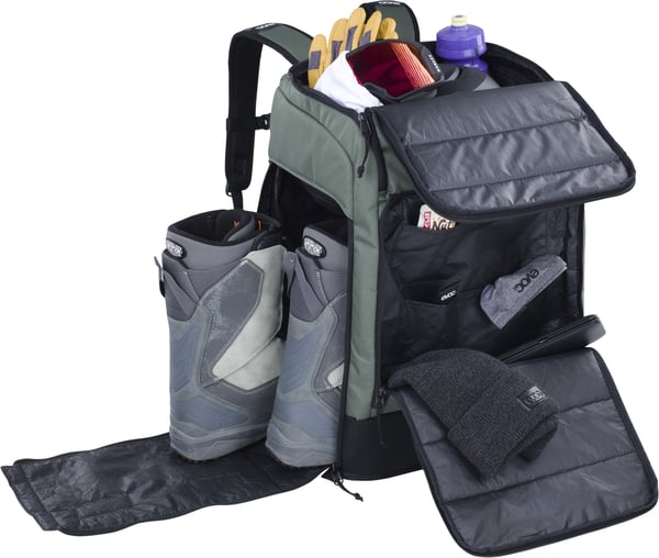 Evoc GEAR RYGGSEK 60 -utrustningsryggsäck, grön